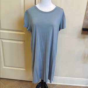 Lululemon Casual Blue Short Sleeve Dress